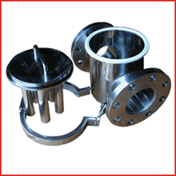 Permanent Liquid Trap Magnet ม่เหล็กชนิดนี้ จะใช้ดักจับโลหะเหล็กที่ไหลภายในท่อ